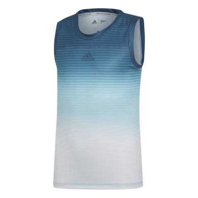 adidas Tennis Tank Praley #19 blue/white girls